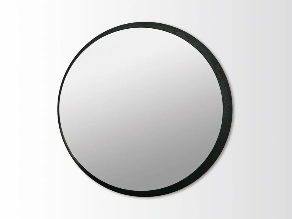 Camerich Charm Mirror with a grey oak frame